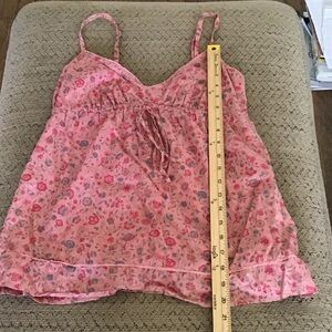 GAP Pink Floral Camisole Top